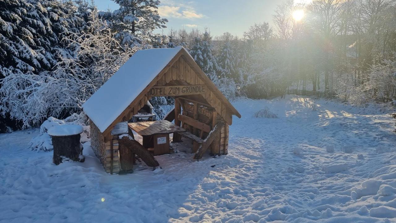 Hotel Zum Gruendle Oberhof  Zewnętrze zdjęcie